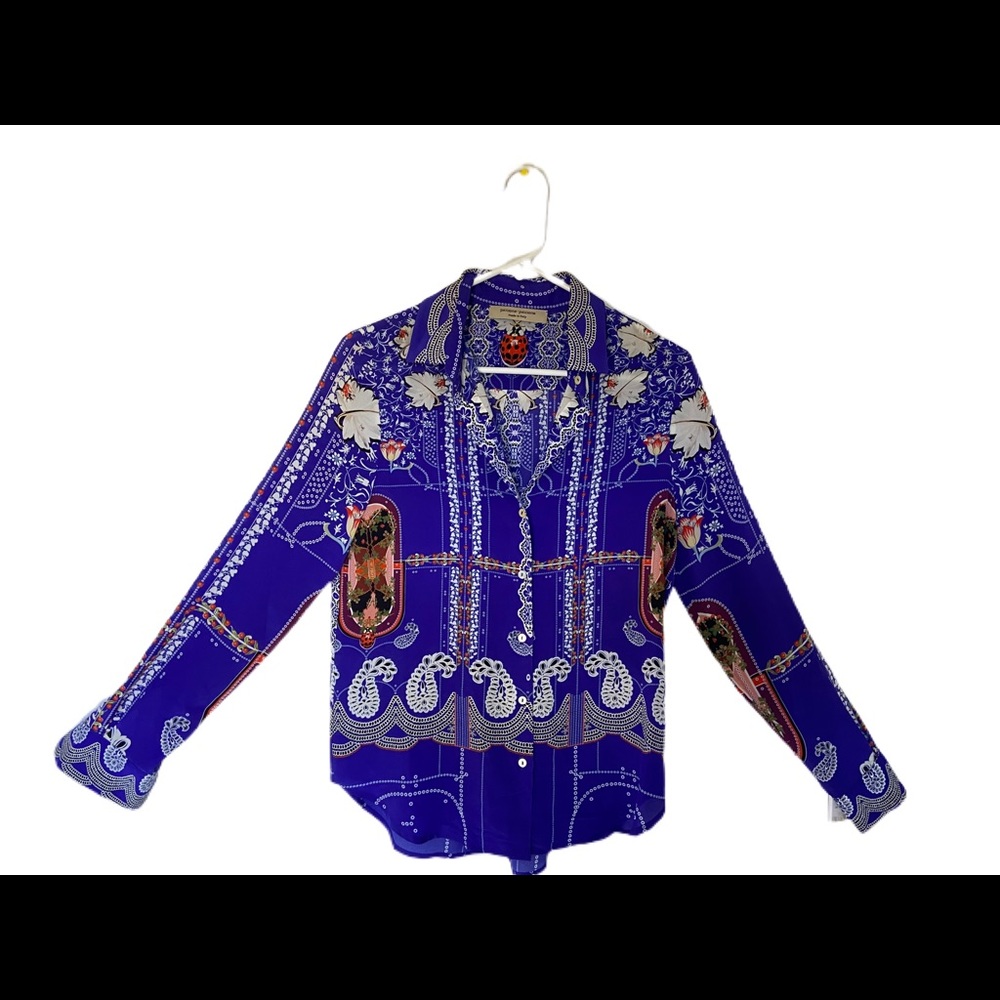 Piccione. Piccione Multiple Print Blouse